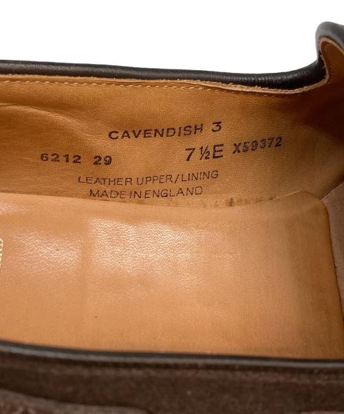 Crockett & Jones（クロケット＆ジョーンズ）Crockett & Jones (クロケット＆ジョーンズ) CAVENDISH 3 タッセルローファー ブラウン サイズ:SIZE 7 1/2Eの古着・服飾アイテム