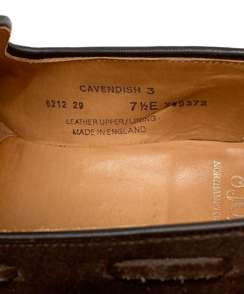 Crockett & Jones（クロケット＆ジョーンズ）Crockett & Jones (クロケット＆ジョーンズ) CAVENDISH 3 タッセルローファー ブラウン サイズ:SIZE 7 1/2Eの古着・服飾アイテム