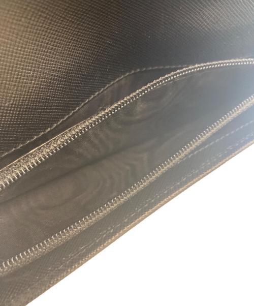 PRADA（プラダ）PRADA (プラダ) サフィアーノ 長財布 ブラックの古着・服飾アイテム