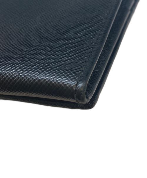 PRADA（プラダ）PRADA (プラダ) サフィアーノ 長財布 ブラックの古着・服飾アイテム