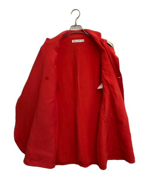 Christian Dior（クリスチャン ディオール）Christian Dior (クリスチャン ディオール) ノースリーブワンピース レッド サイズ:SIZE 40の古着・服飾アイテム