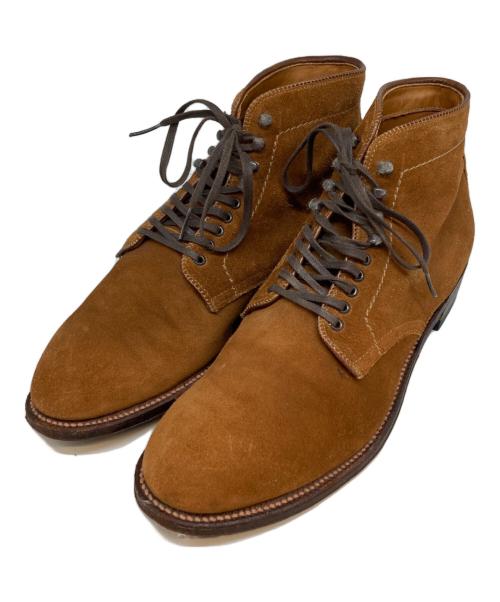 Alden（オールデン）ALDEN (オールデン) TOMORROW LAND (トゥモローランド) スウェードブーツ ブラウン サイズ:SIZE 8 1/2の古着・服飾アイテム