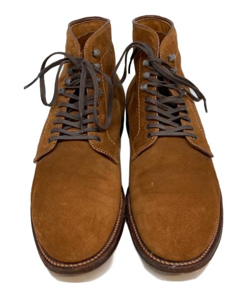Alden（オールデン）ALDEN (オールデン) TOMORROW LAND (トゥモローランド) スウェードブーツ ブラウン サイズ:SIZE 8 1/2の古着・服飾アイテム