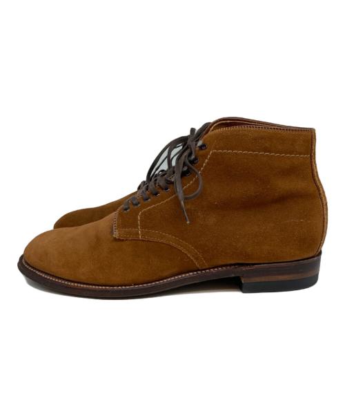 Alden（オールデン）ALDEN (オールデン) TOMORROW LAND (トゥモローランド) スウェードブーツ ブラウン サイズ:SIZE 8 1/2の古着・服飾アイテム