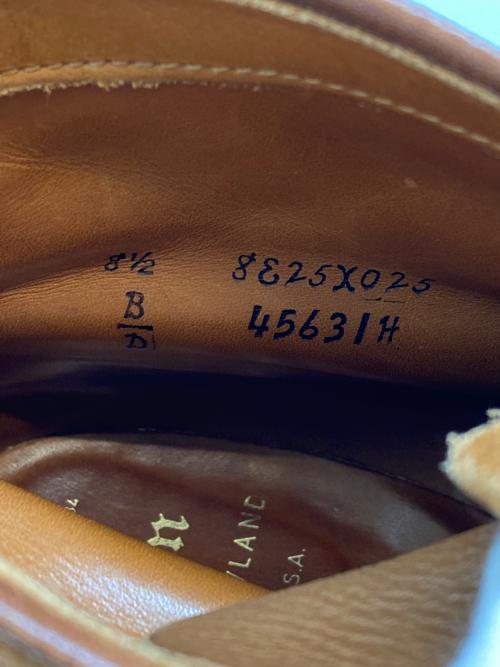 Alden（オールデン）ALDEN (オールデン) TOMORROW LAND (トゥモローランド) スウェードブーツ ブラウン サイズ:SIZE 8 1/2の古着・服飾アイテム