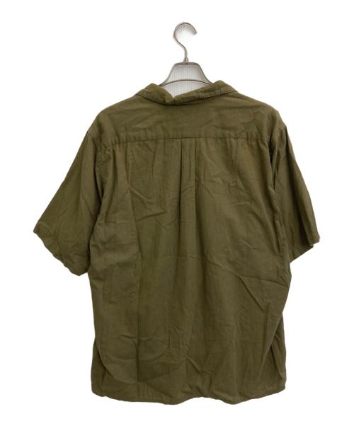 COMOLI（コモリ）COMOLI (コモリ) ベタシャン オープンカラーシャツ オリーブ サイズ:SIZE 3の古着・服飾アイテム