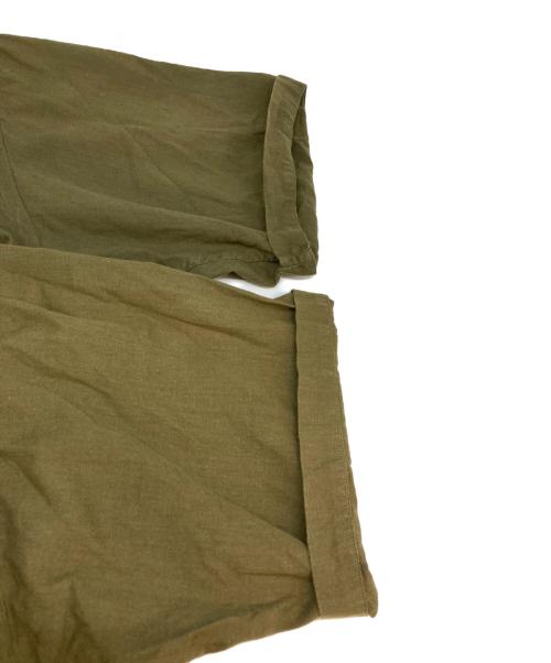 COMOLI（コモリ）COMOLI (コモリ) ベタシャン オープンカラーシャツ オリーブ サイズ:SIZE 3の古着・服飾アイテム