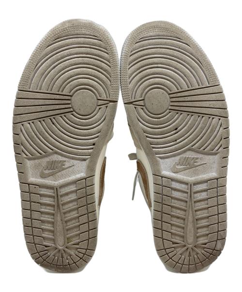 NIKE（ナイキ）NIKE (ナイキ) Air Jordan 1 Low ベージュ×ホワイト サイズ:SIZE 26.5cmの古着・服飾アイテム