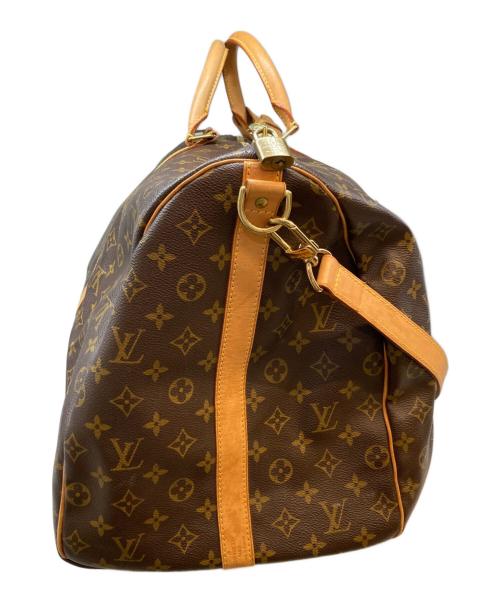 LOUIS VUITTON（ルイ ヴィトン）LOUIS VUITTON (ルイ ヴィトン) キーポル・バンドリエール 60/ボストンバッグ ブラウンの古着・服飾アイテム