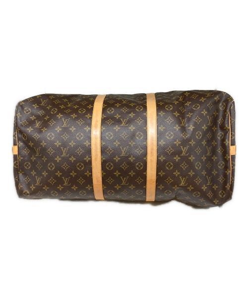 LOUIS VUITTON（ルイ ヴィトン）LOUIS VUITTON (ルイ ヴィトン) キーポル・バンドリエール 60/ボストンバッグ ブラウンの古着・服飾アイテム