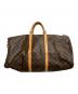 LOUIS VUITTON (ルイ ヴィトン) キーポル・バンドリエール 60/ボストンバッグ ブラウン：80000円