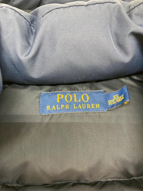 POLO RALPH LAUREN（ポロ・ラルフローレン）POLO RALPH LAUREN (ポロ・ラルフローレン) ダウンベスト ネイビー サイズ:SIZE XSの古着・服飾アイテム