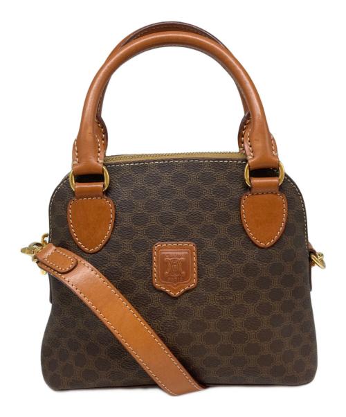 CELINE（セリーヌ）CELINE (セリーヌ) 2WAYバッグ ブラウン・ライトブラウンの古着・服飾アイテム
