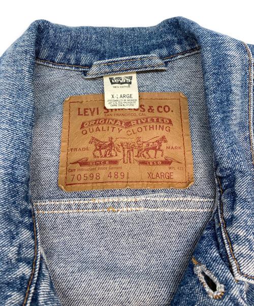 LEVI'S（リーバイス）LEVI'S (リーバイス) デニムジャケット スカイブルー サイズ:SIZE XLの古着・服飾アイテム