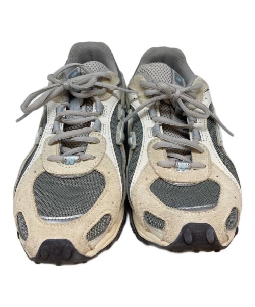 NEW BALANCE（ニューバランス）NEW BALANCE (ニューバランス) ローカットスニーカー グレー×ベージュ サイズ:SIZE 25cmの古着・服飾アイテム