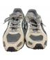 NEW BALANCE (ニューバランス) ローカットスニーカー グレー×ベージュ サイズ:SIZE 25cm：10000円