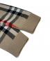 中古・古着 BURBERRY (バーバリー) ノバチェック柄Vネックカーディガン ベージュ サイズ:140cm：10000円