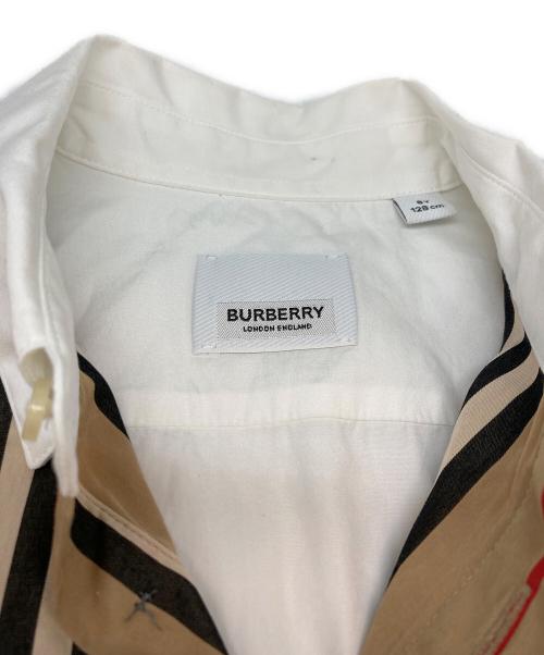 BURBERRY（バーバリー）BURBERRY (バーバリー) シャツ ボーイ ベージュ サイズ:128cmの古着・服飾アイテム