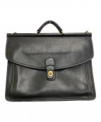 COACHコーチ）の古着「2WAYレザーブリーフケース」｜ブラック