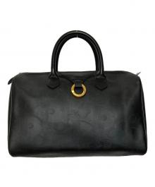 Christian Dior（クリスチャン ディオール）の古着「トロッター ミニボストンバッグ」｜ブラック