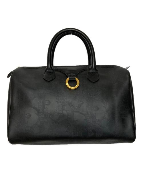 Christian Dior（クリスチャン ディオール）Christian Dior (クリスチャン ディオール) トロッター ミニボストンバッグ ブラックの古着・服飾アイテム