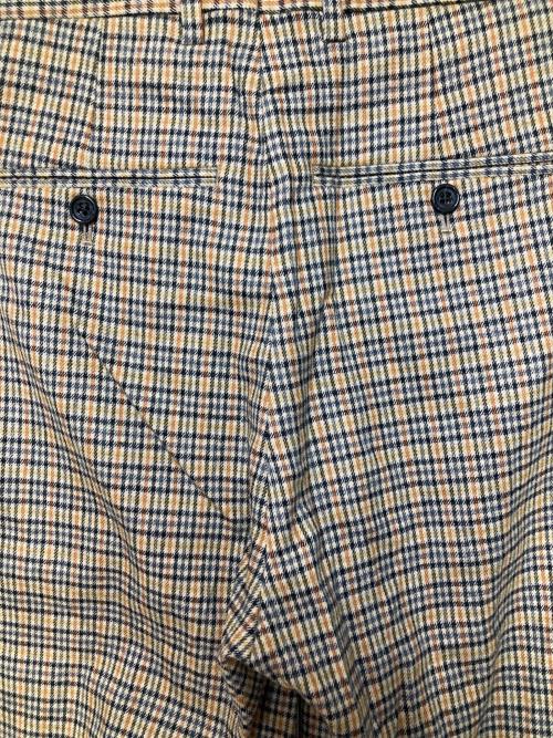 YUKI HASHIMOTO（ユウキハシモト）YUKI HASHIMOTO (ユウキハシモト) TWISTED TROUSERS ブラウン サイズ:46の古着・服飾アイテム