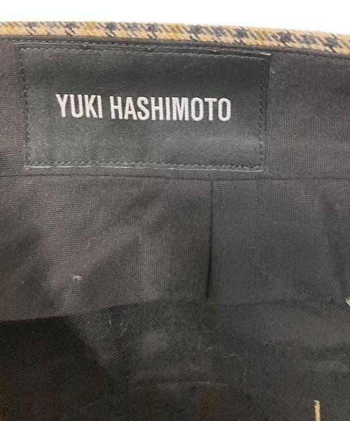 YUKI HASHIMOTO（ユウキハシモト）YUKI HASHIMOTO (ユウキハシモト) TWISTED TROUSERS ブラウン サイズ:46の古着・服飾アイテム