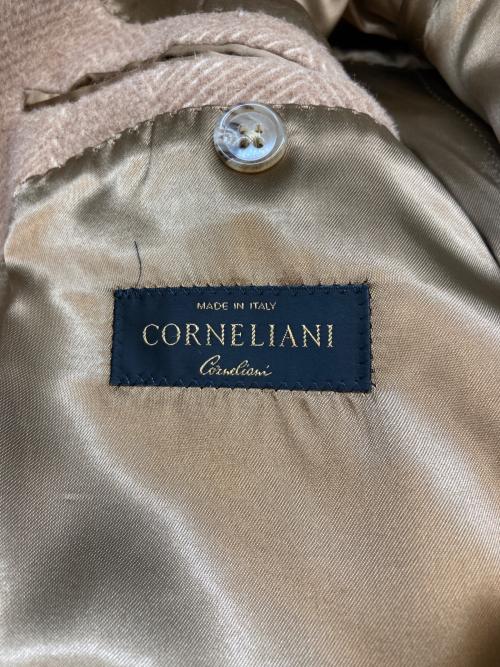 CORNELIANI（コルネリアーニ）CORNELIANI (コルネリアーニ) カシゴラチェスターコート ベージュ サイズ:SIZE 50の古着・服飾アイテム