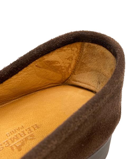 HERMES（エルメス）HERMES (エルメス) エヴリンローファー ブラウン サイズ:SIZE 40の古着・服飾アイテム