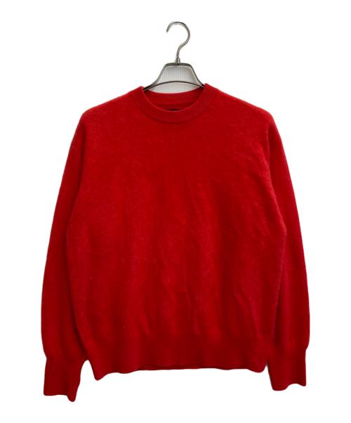 YOKE（ヨーク）YOKE (ヨーク) BRUSHED CASHMERE SWEATER カシミヤニット レッド サイズ:SIZE 1の古着・服飾アイテム