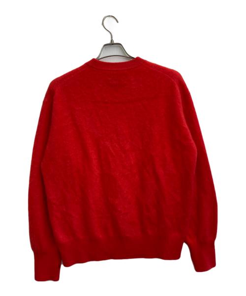 YOKE（ヨーク）YOKE (ヨーク) BRUSHED CASHMERE SWEATER カシミヤニット レッド サイズ:SIZE 1の古着・服飾アイテム