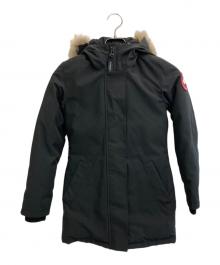 CANADA GOOSE（カナダグース）の古着「VICTORIA ヴィクトリア ダウンコート」｜ブラック