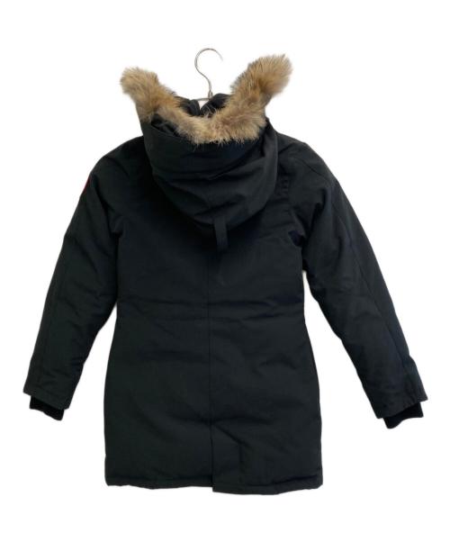 CANADA GOOSE（カナダグース）CANADA GOOSE (カナダグース) VICTORIA ヴィクトリア ダウンコート ブラック サイズ:SIZE 2XSの古着・服飾アイテム