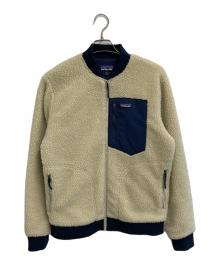Patagonia（パタゴニア）の古着「Retro-X Bomber Jacket」｜アイボリー