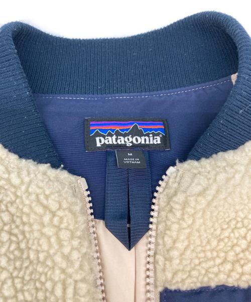 Patagonia（パタゴニア）Patagonia (パタゴニア) Retro-X Bomber Jacket アイボリー サイズ:SIZE Mの古着・服飾アイテム