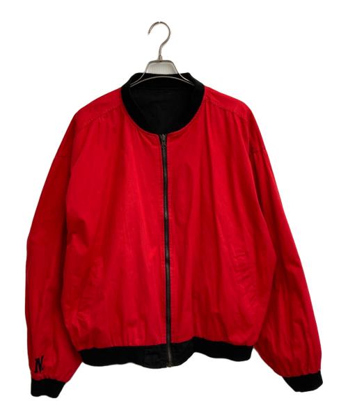 marlboro（マルボロ）Marlboro (マルボロ) リバーシブルブルゾン ブラック×レッド サイズ:SIZE XLの古着・服飾アイテム