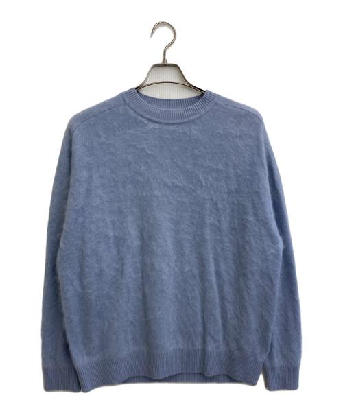 BOUCLE（ブークル）BOUCLE (ブークル) ファーカシミヤ スカイブルー サイズ:SIZE Mの古着・服飾アイテム
