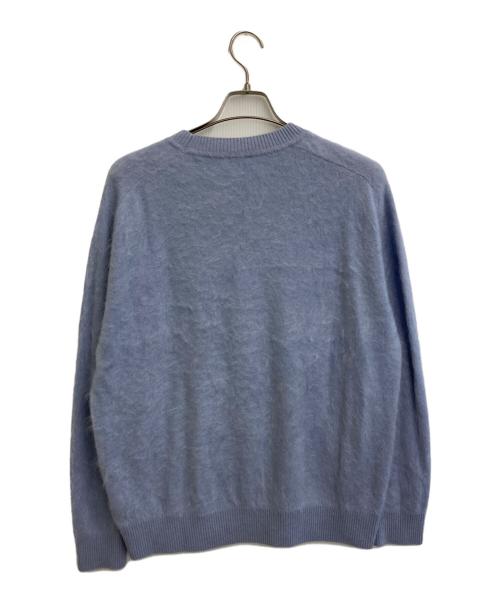 BOUCLE（ブークル）BOUCLE (ブークル) ファーカシミヤ スカイブルー サイズ:SIZE Mの古着・服飾アイテム