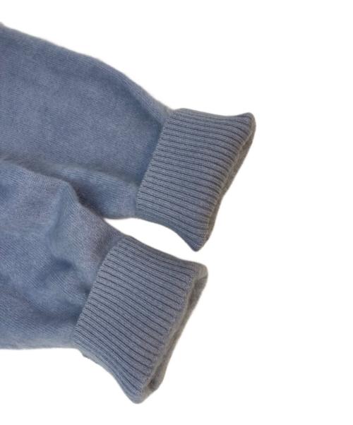 BOUCLE（ブークル）BOUCLE (ブークル) ファーカシミヤ スカイブルー サイズ:SIZE Mの古着・服飾アイテム