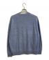 BOUCLE (ブークル) ファーカシミヤ スカイブルー サイズ:SIZE M：8000円
