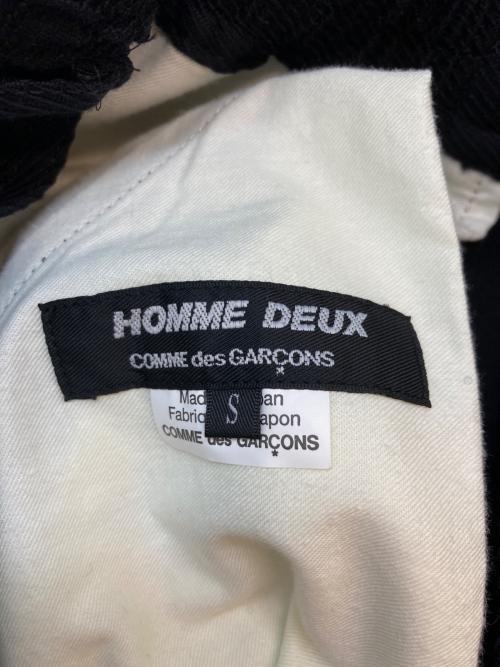 COMME des GARCONS HOMME DEUX（コムデギャルソン オム ドゥ）COMME des GARCONS HOMME DEUX (コムデギャルソン オム ドゥ) 2025AW Patch Pockets Wool Pants ブラック サイズ:SIZE Sの古着・服飾アイテム
