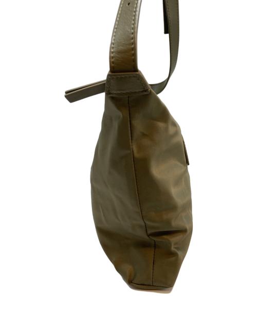 MM6 Maison Margiela（エムエムシックスメゾンマルジェラ）MM6 Maison Margiela (エムエムシックスメゾンマルジェラ) Numeric ニューメリック ナイロンショルダーバッグ グリーンの古着・服飾アイテム