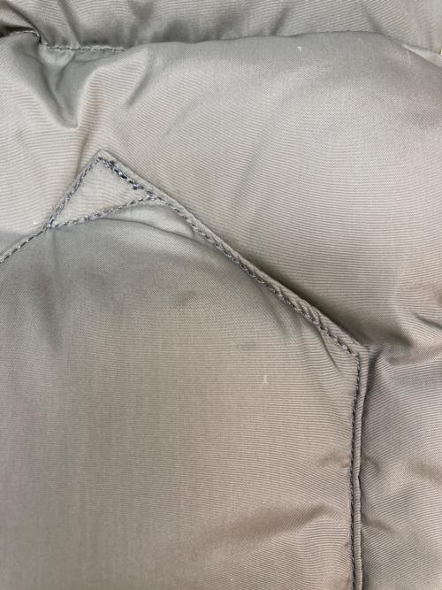RockyMountainFeatherBed（ロッキーマウンテンフェザーベッド）RockyMountainFeatherBed (ロッキーマウンテンフェザーベッド) クリスティ レザー切替ダウンベスト オリーブ サイズ:SIZE 40の古着・服飾アイテム