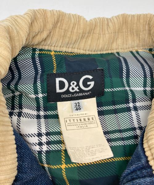 DOLCE & GABBANA（ドルチェ＆ガッバーナ）DOLCE & GABBANA (ドルチェ＆ガッバーナ) デニムベスト インディゴ サイズ:SIZE 32/46の古着・服飾アイテム