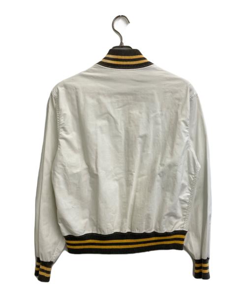 Champion（チャンピオン）Champion (チャンピオン) ADRIANA COLLEGE カレッジジャケット ホワイト サイズ:SIZE Mの古着・服飾アイテム