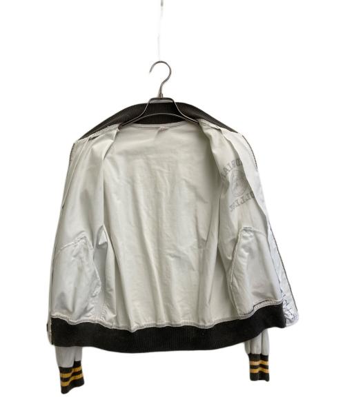 Champion（チャンピオン）Champion (チャンピオン) ADRIANA COLLEGE カレッジジャケット ホワイト サイズ:SIZE Mの古着・服飾アイテム