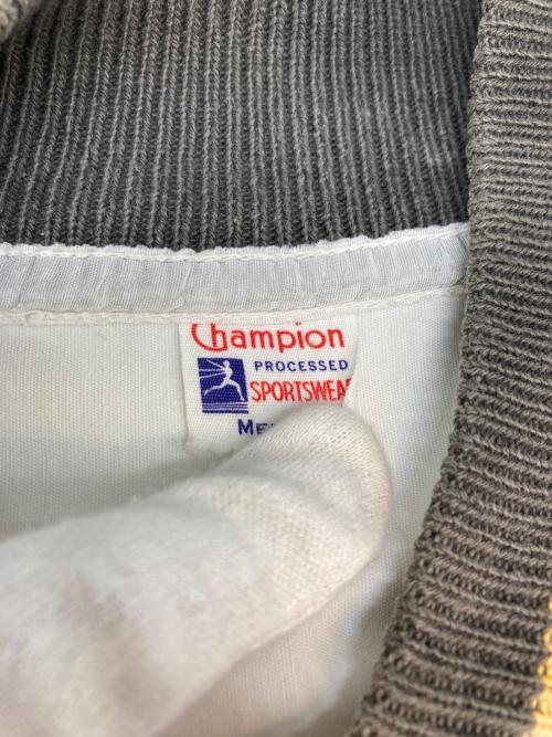 Champion（チャンピオン）Champion (チャンピオン) ADRIANA COLLEGE カレッジジャケット ホワイト サイズ:SIZE Mの古着・服飾アイテム