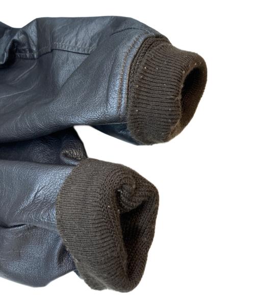 U'S NAVY（ユーエスネイビー）U'S NAVY (ユーエスネイビー) G-1 FLIGHT JACKET ブラウン サイズ:SIZE 40の古着・服飾アイテム
