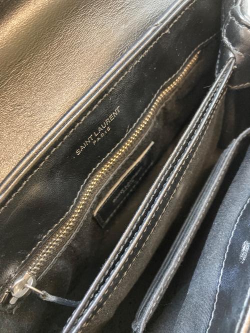 Saint Laurent Paris（サンローランパリ）Saint Laurent Paris (サンローランパリ) ショルダーバッグ ブラックの古着・服飾アイテム