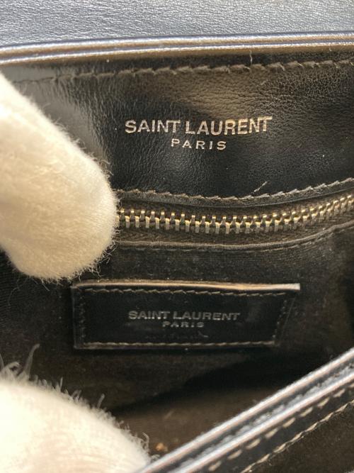 Saint Laurent Paris（サンローランパリ）Saint Laurent Paris (サンローランパリ) ショルダーバッグ ブラックの古着・服飾アイテム